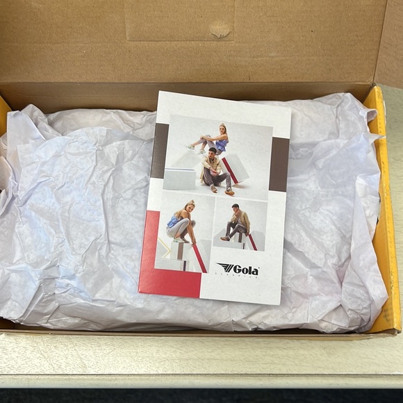 NIB - Gola Classics Womens Bullet Floral Sneakers, Off White/Clear/Multi -Size 8 - Picture 13 of 15